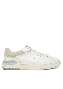 Sneakersy Clarks Courtlite2 Run 26181325 Biały ze sklepu eobuwie.pl w kategorii Buty sportowe męskie - zdjęcie 182022439