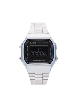 Zegarek Casio A168WEM-2BEF Srebrny ze sklepu eobuwie.pl w kategorii Zegarki - zdjęcie 182022506