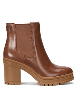 Botki LAUREN RALPH LAUREN 802937825002 Brązowy ze sklepu eobuwie.pl w kategorii Botki - zdjęcie 182022628