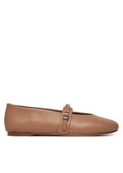 Baleriny Steve Madden Rejoice SM11003565 Brązowy ze sklepu eobuwie.pl w kategorii Balerinki - zdjęcie 182022638