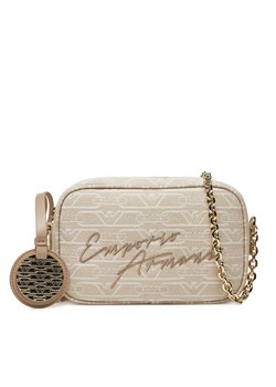 Torebka Emporio Armani EW001891 AF16095 F1073 Beżowy ze sklepu eobuwie.pl w kategorii Kopertówki - zdjęcie 182022745