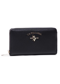 Duży Portfel Damski U.S. Polo Assn. Stanford L Zip Wallet BEUSS5184WVP000 Czarny ze sklepu eobuwie.pl w kategorii Portfele damskie - zdjęcie 182022858