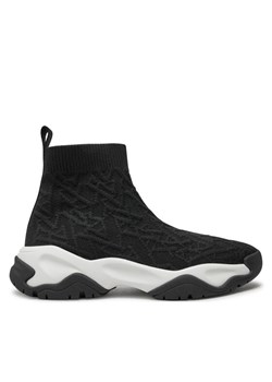 Sneakersy Armani Exchange XDZ040 XV900 00002 Czarny ze sklepu eobuwie.pl w kategorii Buty sportowe damskie - zdjęcie 182022976