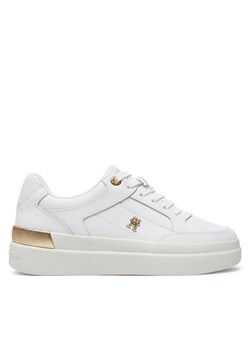 Sneakersy Tommy Hilfiger FW0FW08126 Biały ze sklepu eobuwie.pl w kategorii Buty sportowe damskie - zdjęcie 182022978