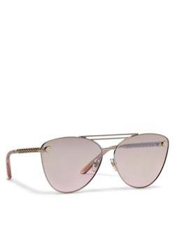 Okulary przeciwsłoneczne Versace 0VE2267 12527E Złoty ze sklepu eobuwie.pl w kategorii Okulary przeciwsłoneczne damskie - zdjęcie 182023247