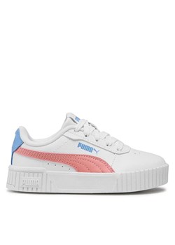 Sneakersy Puma Carina 2.0 PS 386186 12 Biały ze sklepu eobuwie.pl w kategorii Trampki dziecięce - zdjęcie 182023318