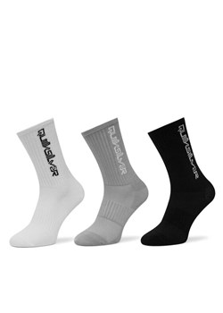 Skarpety Quiksilver AS_QUIKSILVER_100W_SS25 (3-PACK) Biały ze sklepu eobuwie.pl w kategorii Skarpetki męskie - zdjęcie 182023379