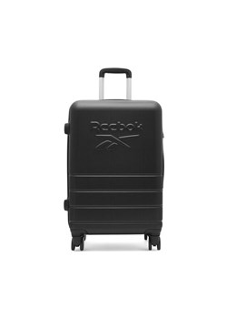Walizka średnia Reebok RBK-WAL-001-CCC-M Czarny ze sklepu eobuwie.pl w kategorii Walizki - zdjęcie 182023448