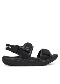 Sandały Karl Lagerfeld Kids Z30382 M Czarny ze sklepu eobuwie.pl w kategorii Sandały dziecięce - zdjęcie 182023519