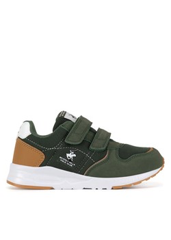 Sneakersy Beverly Hills Polo Club V9-25063(CH) Khaki ze sklepu eobuwie.pl w kategorii Buty sportowe dziecięce - zdjęcie 182023566