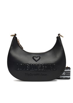 Torebka LOVE MOSCHINO JC4219PP0MKF0000 Czarny ze sklepu eobuwie.pl w kategorii Listonoszki - zdjęcie 182023608