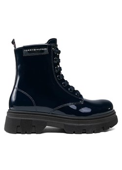 Kozaki Tommy Hilfiger T4A5-33040-0775 M Niebieski ze sklepu eobuwie.pl w kategorii Buty zimowe dziecięce - zdjęcie 182023837