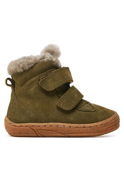 Kozaki Froddo Minni Suede G2110141-3 M Zielony ze sklepu eobuwie.pl w kategorii Buty zimowe dziecięce - zdjęcie 182023855
