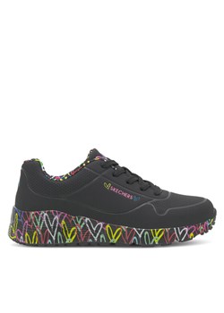 Sneakersy Skechers 314976L BKMT Czarny ze sklepu eobuwie.pl w kategorii Buty sportowe dziecięce - zdjęcie 182023897
