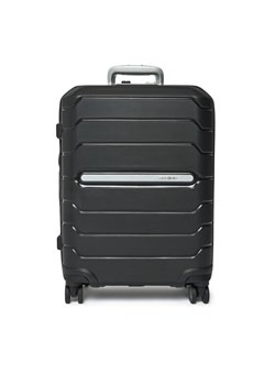 Walizka kabinowa Samsonite Flux 88537 1041 1INU Czarny ze sklepu eobuwie.pl w kategorii Walizki - zdjęcie 182023908