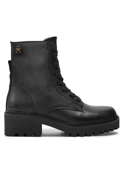 Trapery Tommy Hilfiger FW0FW08305 Czarny - id: 0000304439483 - marki Tommy Hilfiger - 182024067 Trapery Tommy Hilfiger FW0FW08305 Czarny ze sklepu eobuwie.pl w kategorii Workery damskie - zdjęcie 182024067