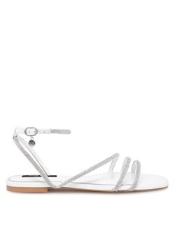 Sandały Nine West WFA2766-1 Biały ze sklepu eobuwie.pl w kategorii Sandały damskie - zdjęcie 182024138