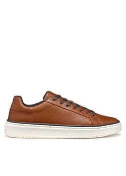 Sneakersy Geox U Zackerty U46HPA 000CL C0013 Brązowy ze sklepu eobuwie.pl w kategorii Buty sportowe męskie - zdjęcie 182024228