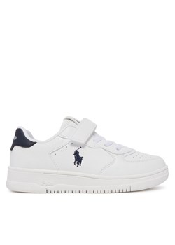 Sneakersy Polo Ralph Lauren Masters Court Ps RL02438102 Biały ze sklepu eobuwie.pl w kategorii Buty sportowe dziecięce - zdjęcie 182024348