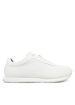 Sneakersy Calvin Klein Low Prof Runn Laceup Rubb Lth HM0HM01707 Biały ze sklepu eobuwie.pl w kategorii Buty sportowe męskie - zdjęcie 182024509