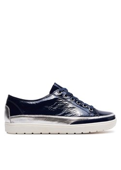 Sneakersy Caprice 9-23654-42 Granatowy ze sklepu eobuwie.pl w kategorii Buty sportowe damskie - zdjęcie 182024536