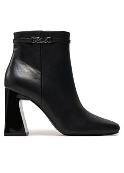 Botki KARL LAGERFELD KL33150 Czarny ze sklepu eobuwie.pl w kategorii Botki - zdjęcie 182024597