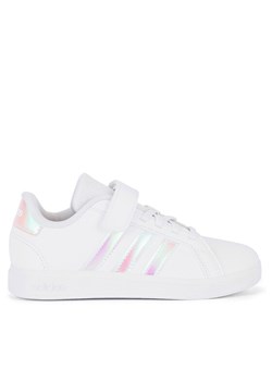 Sneakersy adidas GRAND COURT 2.0 EL C IE3851 Biały - id: 5905588645634 - marki adidas - 182024886 Sneakersy adidas GRAND COURT 2.0 EL C IE3851 Biały ze sklepu eobuwie.pl w kategorii Buty sportowe dziecięce - zdjęcie 182024886