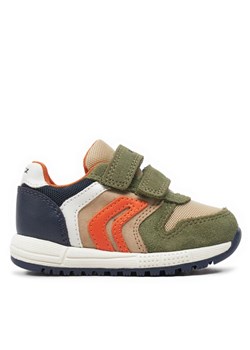 Sneakersy Geox B Alben Boy B453CA 02214 CF3F4 M Khaki ze sklepu eobuwie.pl w kategorii Buty sportowe dziecięce - zdjęcie 182024956