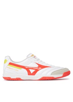 Buty do piłki nożnej Mizuno Morelia Sala Classic In Q1GA2302 Biały ze sklepu eobuwie.pl w kategorii Buty sportowe męskie - zdjęcie 182025039