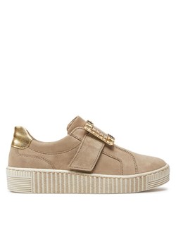Sneakersy Gabor 43.338.12 Beżowy ze sklepu eobuwie.pl w kategorii Półbuty damskie - zdjęcie 182025057