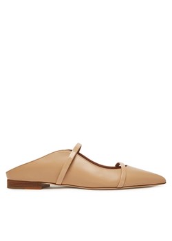 Klapki MALONE SOULIERS Maureen Flat 327 Beżowy ze sklepu eobuwie.pl w kategorii Klapki damskie - zdjęcie 182025165