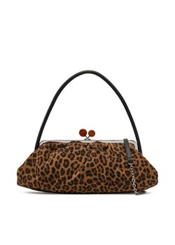 Torebka Weekend Max Mara Moscova 2515511054600 Brązowy ze sklepu eobuwie.pl w kategorii Kopertówki - zdjęcie 182025428