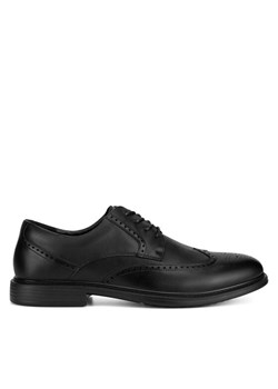 Półbuty Sergio Bardi MF1651-1Z Czarny ze sklepu eobuwie.pl w kategorii Buty eleganckie męskie - zdjęcie 182025507