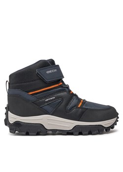 Kozaki Geox J Himalaya Boy B Abx J46FRD 050FU C0045 S Granatowy ze sklepu eobuwie.pl w kategorii Buty zimowe dziecięce - zdjęcie 182025877
