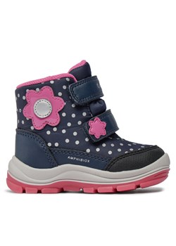 Śniegowce Geox B Flanfil Girl B Abx B363WB 0MNBC C4268 M Granatowy ze sklepu eobuwie.pl w kategorii Buty zimowe dziecięce - zdjęcie 182025908
