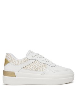 Sneakersy Tommy Hilfiger FW0FW08381 Biały ze sklepu eobuwie.pl w kategorii Buty sportowe damskie - zdjęcie 182025965