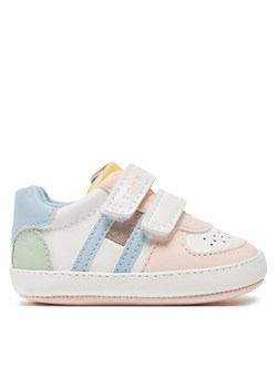Sneakersy Tommy Hilfiger Flag Low Cut Velcro T0A9-33720-1528 Biały ze sklepu eobuwie.pl w kategorii Buty sportowe dziecięce - zdjęcie 182026057