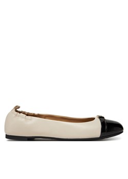 Baleriny MICHAEL Michael Kors Mandy Flex Ballet 40S5MAFP2L Écru ze sklepu eobuwie.pl w kategorii Balerinki - zdjęcie 182026207
