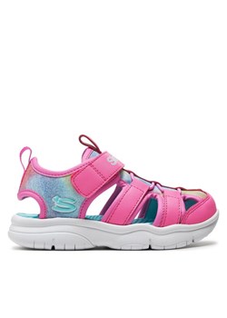 Sandały Skechers 303276L/HPMT Różowy ze sklepu eobuwie.pl w kategorii Sandały dziecięce - zdjęcie 182026229