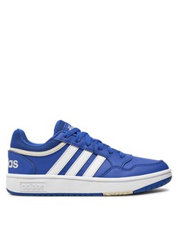 Sneakersy adidas Hoops 3.0 K IH7891 Niebieski ze sklepu eobuwie.pl w kategorii Buty sportowe dziecięce - zdjęcie 182026246