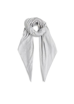 Chusta Calvin Klein Burnout Large Monogram K60K612977 Szary ze sklepu eobuwie.pl w kategorii Szaliki i chusty damskie - zdjęcie 182026345