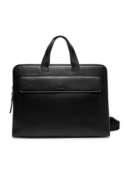 Torba na laptopa Calvin Klein Ck Sleek 2G Laptop Bag K50K512936 Czarny ze sklepu eobuwie.pl w kategorii Torby na laptopa - zdjęcie 182026489