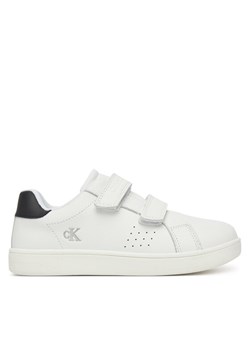 Sneakersy Calvin Klein Jeans Low Cut Velcro Sneaker V1X9-82074-1355 S Biały ze sklepu eobuwie.pl w kategorii Buty sportowe dziecięce - zdjęcie 182026585