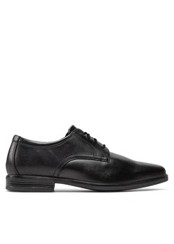Półbuty Clarks Howard Walk 261612857 Czarny ze sklepu eobuwie.pl w kategorii Buty eleganckie męskie - zdjęcie 182026726