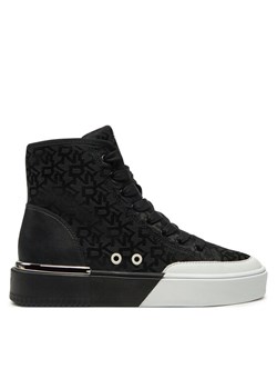 Sneakersy DKNY Bitsy K4497396 Czarny ze sklepu eobuwie.pl w kategorii Buty sportowe damskie - zdjęcie 182026799