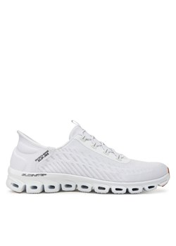 Sneakersy Skechers Glide-Step-Tranquility 104574/WBK Biały ze sklepu eobuwie.pl w kategorii Buty sportowe damskie - zdjęcie 182026826