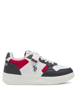 Sneakersy U.S. Polo Assn. DENNY005 Biały ze sklepu eobuwie.pl w kategorii Buty sportowe dziecięce - zdjęcie 182026975