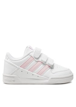 Sneakersy adidas Team Court 2 Str Cf C ID6635 Biały - id: 0000303901936 - marki adidas - 182027109 Sneakersy adidas Team Court 2 Str Cf C ID6635 Biały ze sklepu eobuwie.pl w kategorii Buty sportowe dziecięce - zdjęcie 182027109