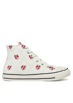 Trampki Converse Chuck Taylor All Star Vintage Embroidery A12635C Biały ze sklepu eobuwie.pl w kategorii Trampki damskie - zdjęcie 182027147