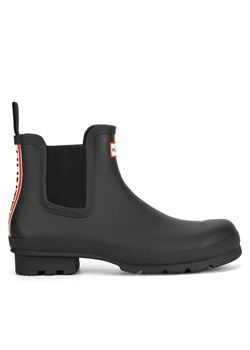 Kalosze Hunter MFS3354RMA Czarny ze sklepu eobuwie.pl w kategorii Kalosze męskie - zdjęcie 182027277